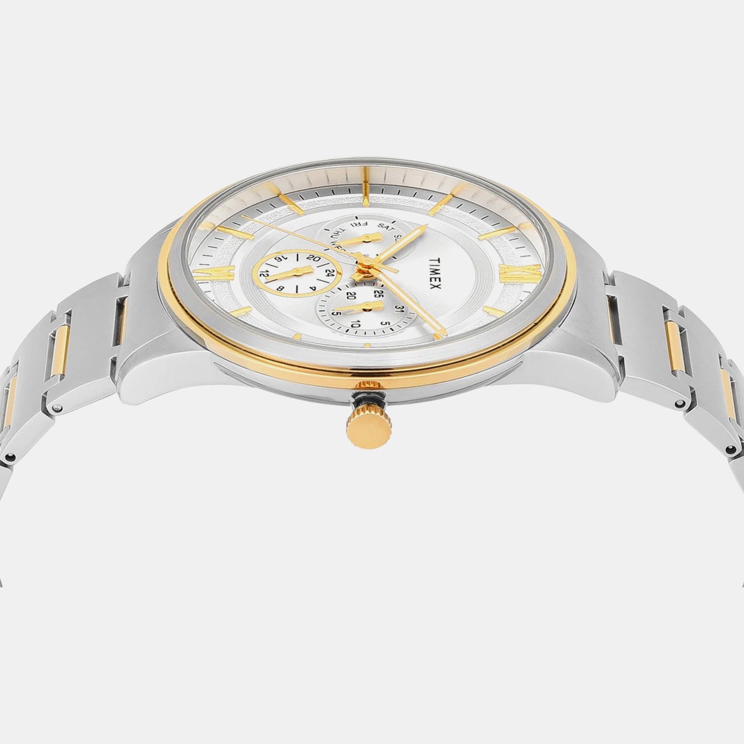 Signio Men Quartz Dial Multi-Function Stainless Steel Watch TWEG28001