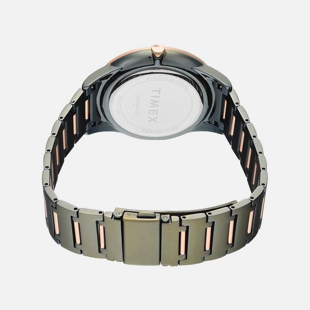 Signio Men Quartz Dial Multi-Function Stainless Steel Watch TWEG28002