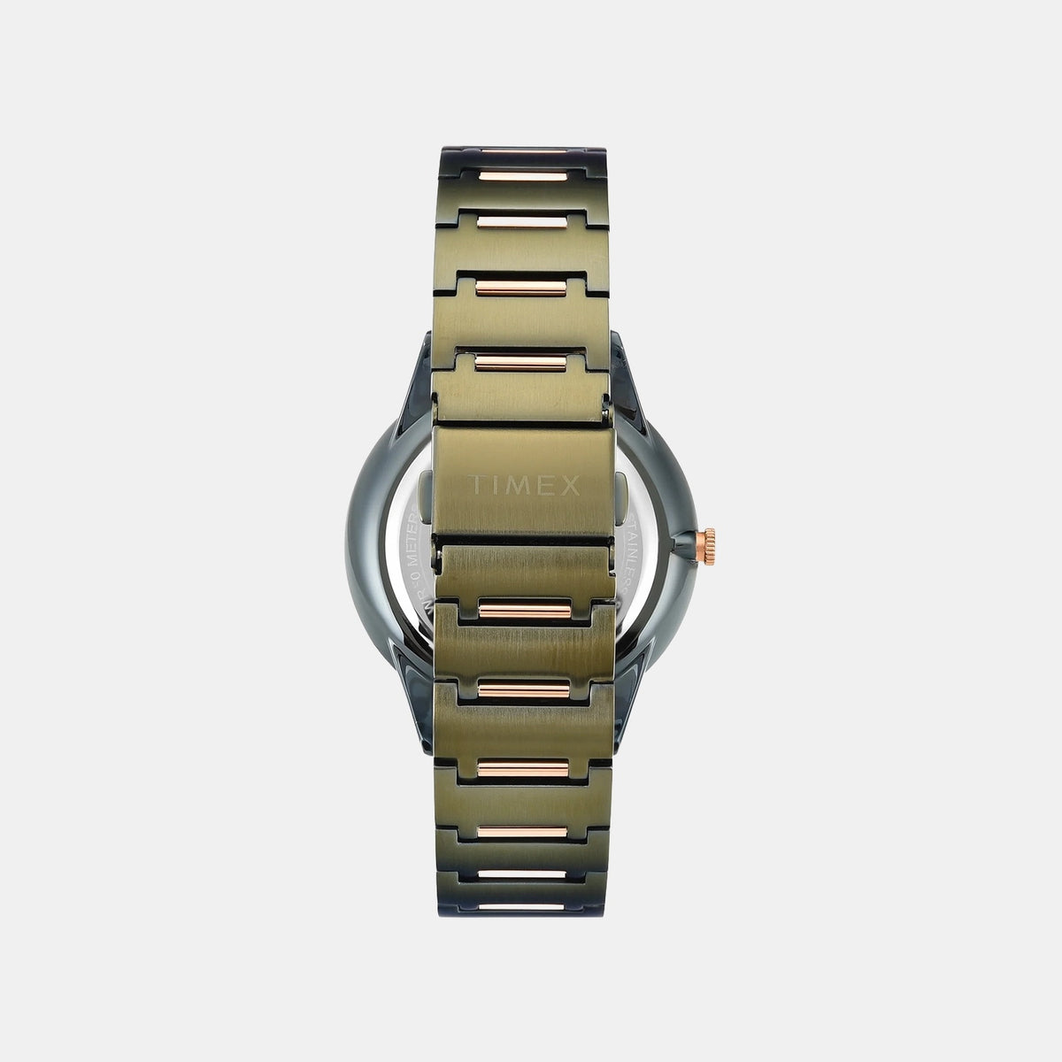 Signio Men Quartz Green Dial Multi-Function Stainless Steel Watch TWEG28002