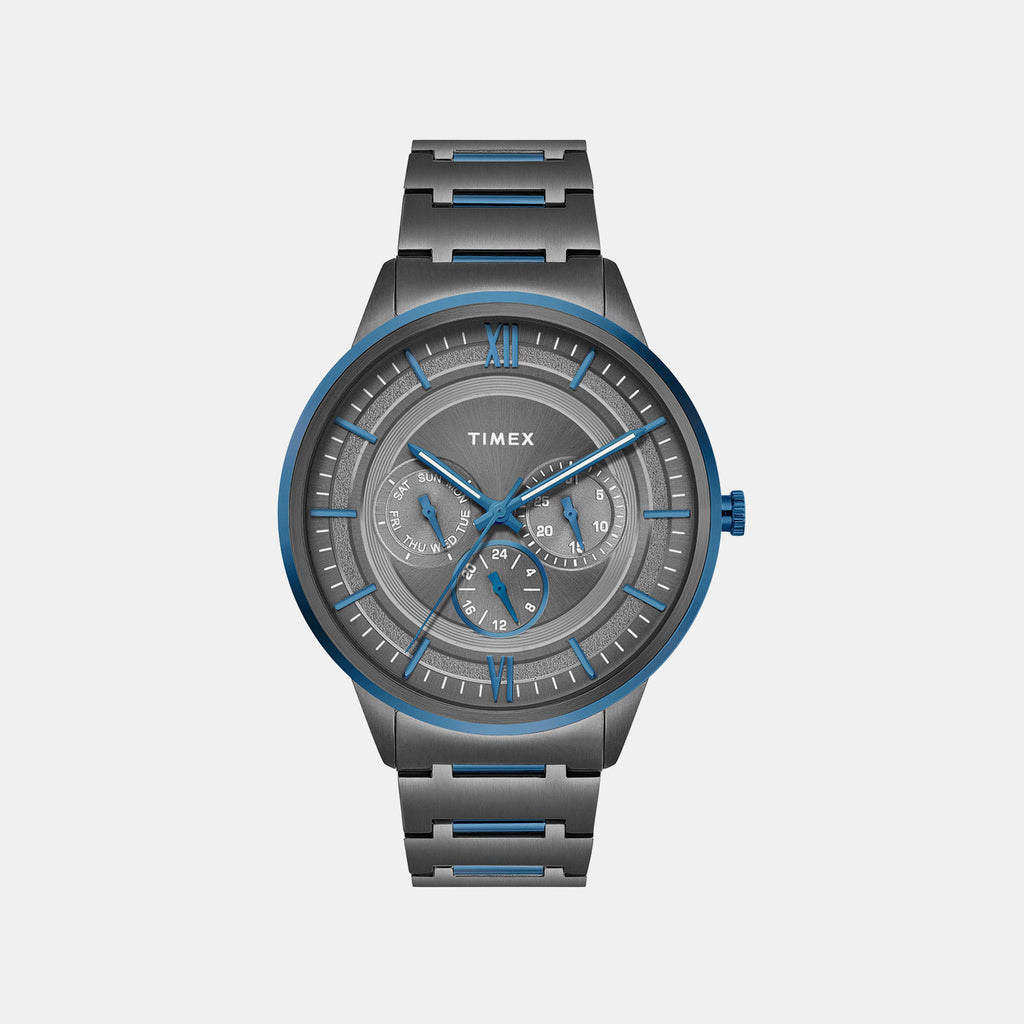 Signio Men Quartz Dial Multi-Function Stainless Steel Watch TWEG28003