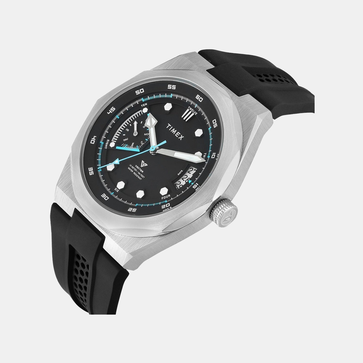 Vector Men Quartz Dial Analog Silicone Watch TWEG31000