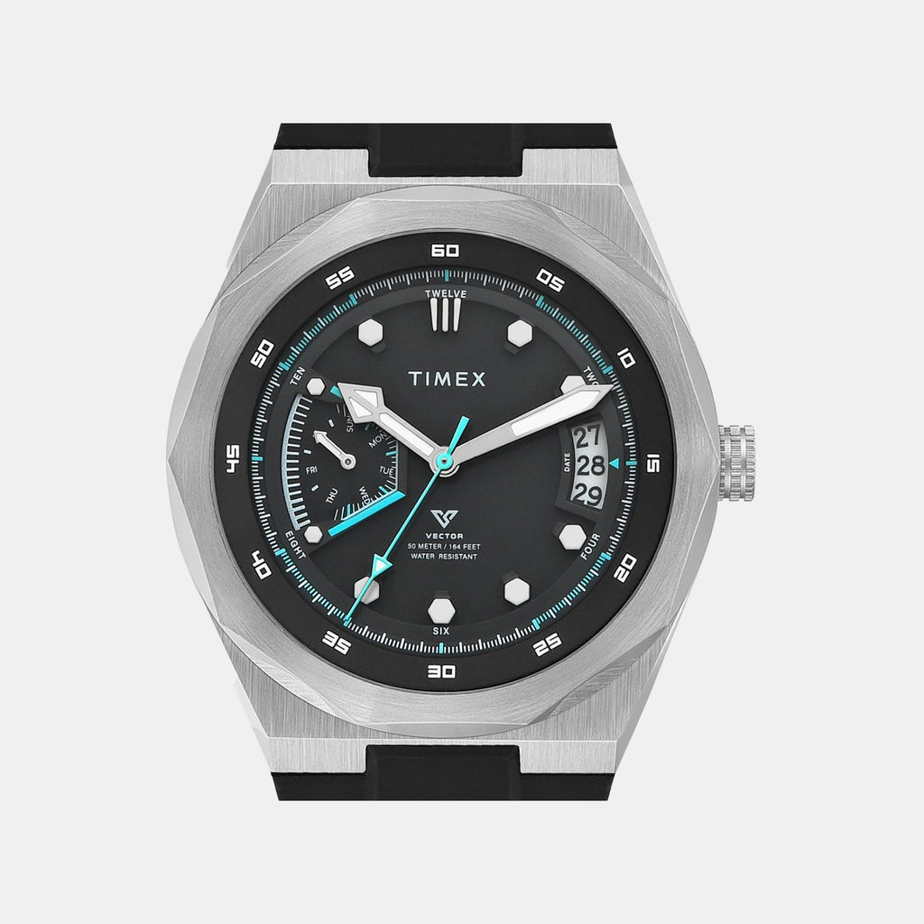 Vector Men Quartz Dial Analog Silicone Watch TWEG31000