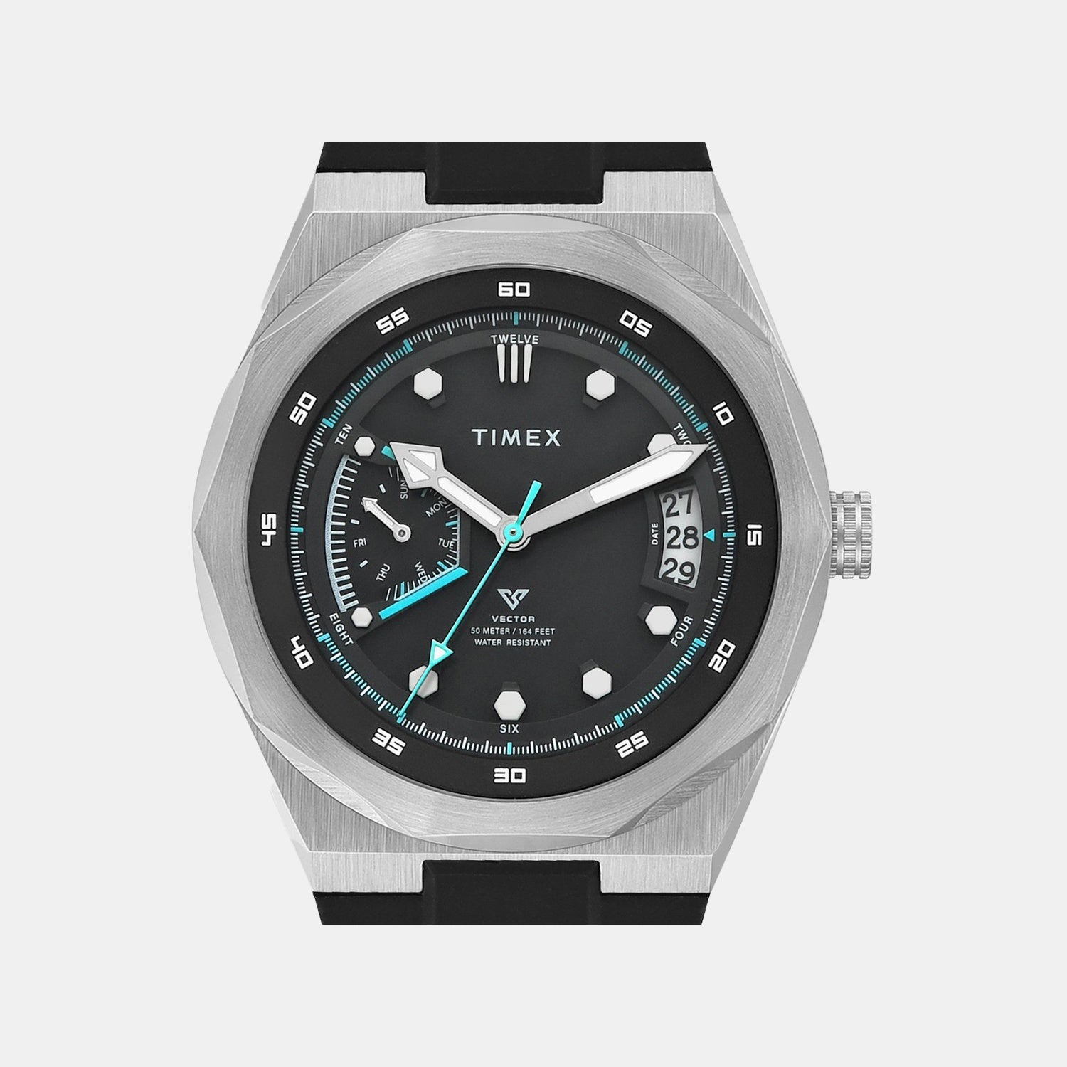 Vector Men Quartz Dial Analog Silicone Watch TWEG31000