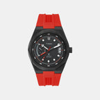 Vector Men Quartz Dial Analog Silicone Watch TWEG31001