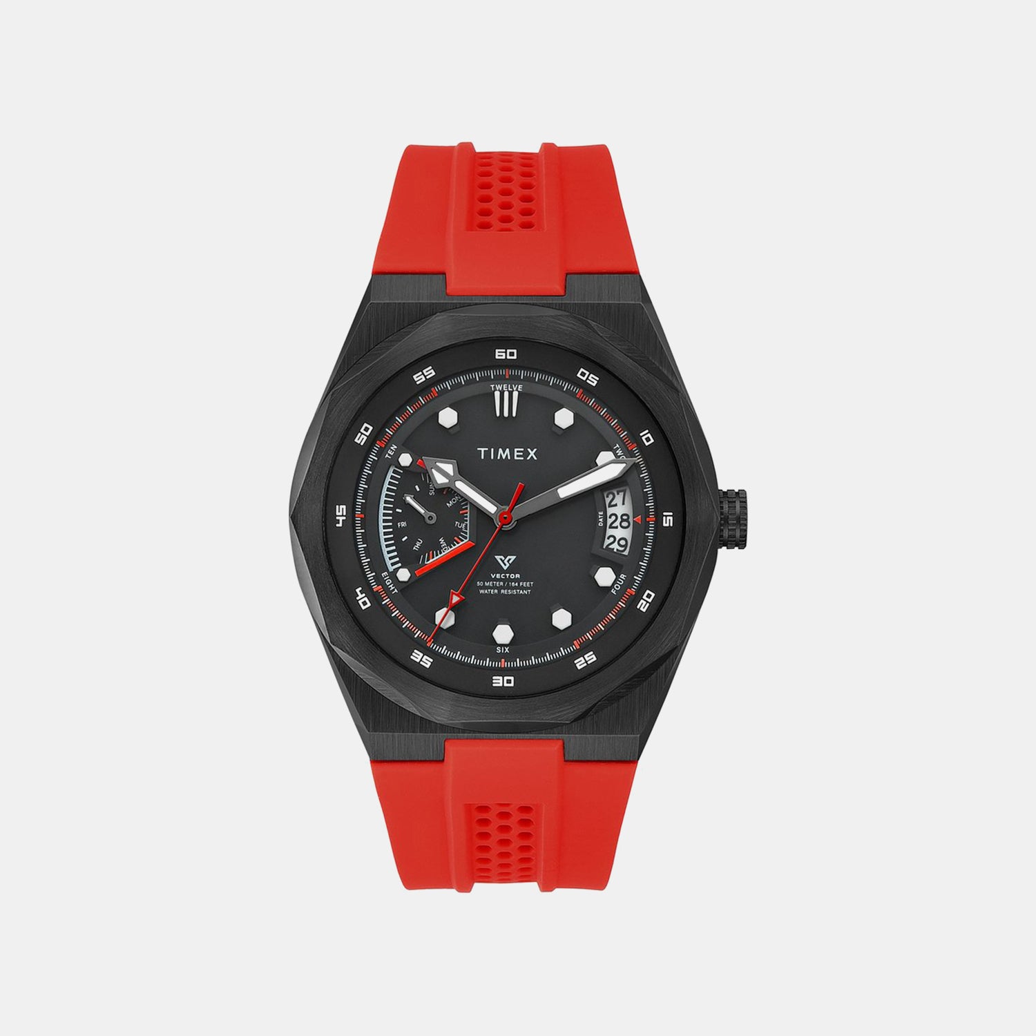 Vector Men Quartz Dial Analog Silicone Watch TWEG31001