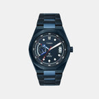 Vector Men Quartz Blue Dial Analog Stainless Steel Watch TWEG31002