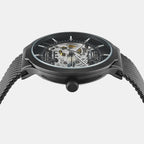 Signio Men Automatic Black Dial Analog Stainless Steel Watch TWEG31501