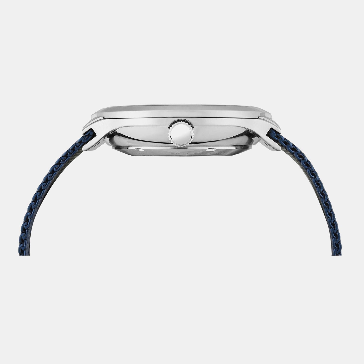 Men Quartz Blue Dial Analog Mesh Watch TWEG31502