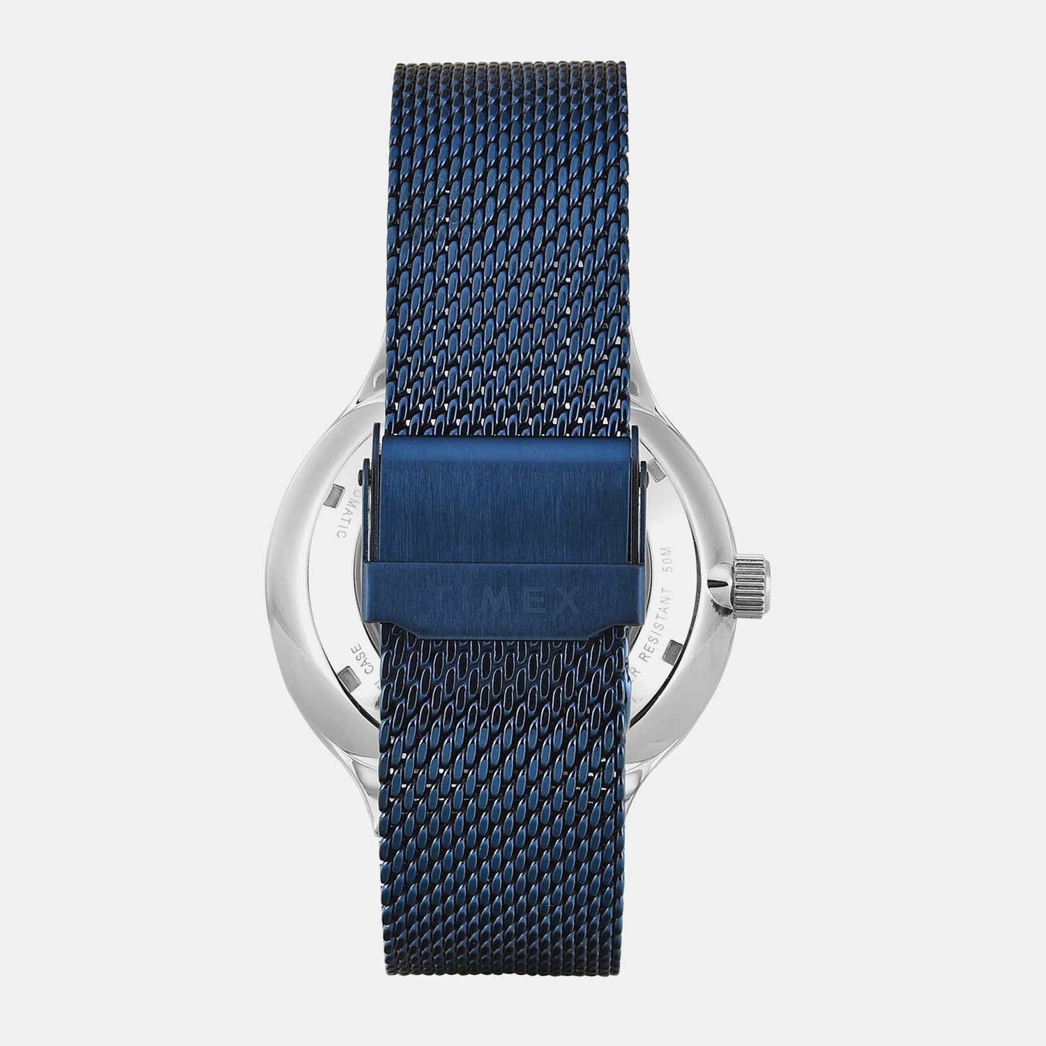 Men Quartz Blue Dial Analog Mesh Watch TWEG31502