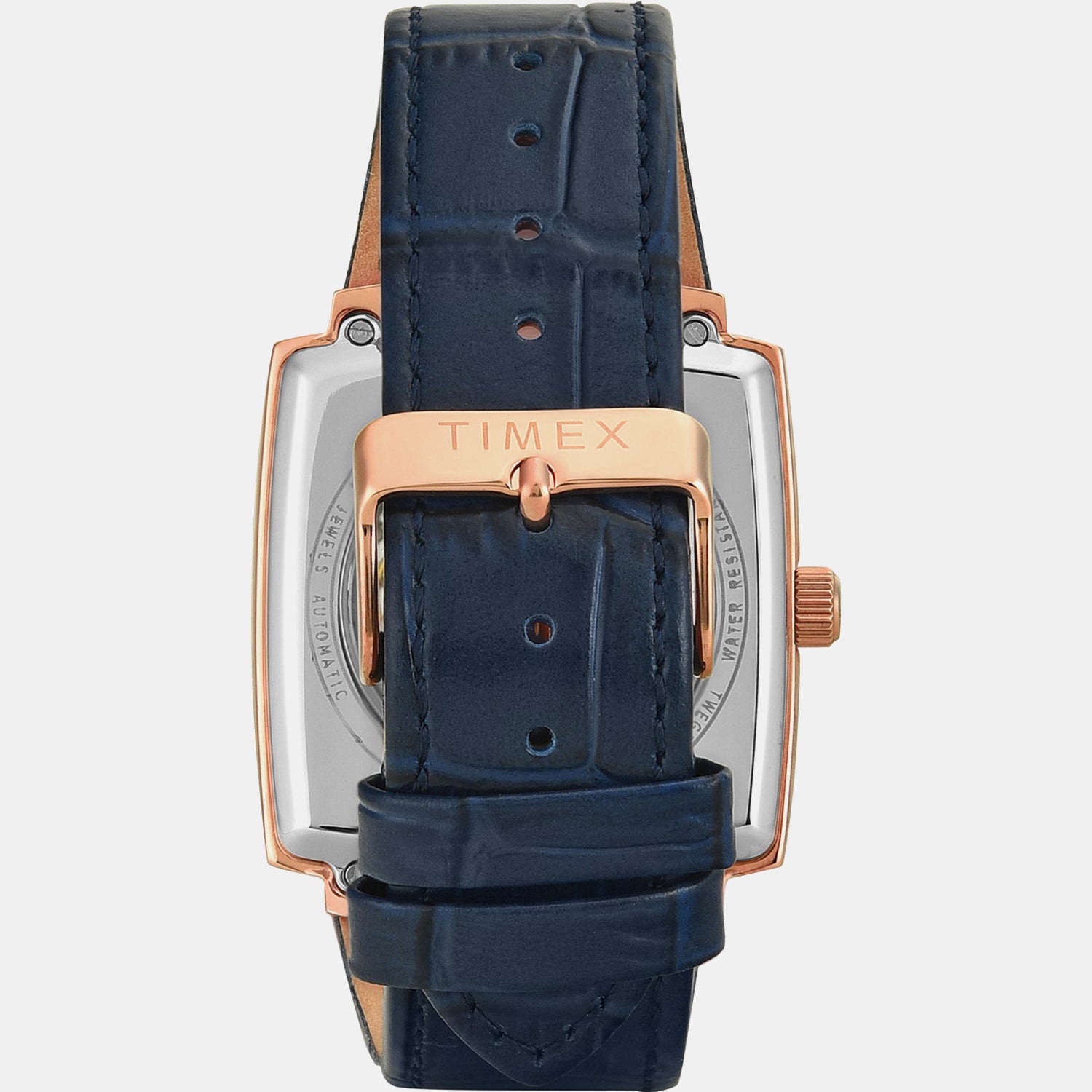 Signio Men Automatic Blue Dial Analog Leather Watch TWEG32001