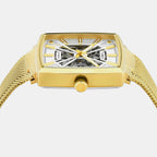 Signio Men Automatic Silver Dial Analog Mesh Watch TWEG32002