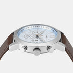Trendline Men Quartz Blue Dial Multi-Function Leather Watch TWEG32200