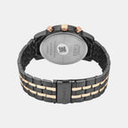 Trendline Men Quartz Black Dial Chronograph Stainless Steel Watch TWEG32202
