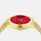 Trendline Men Quartz Red Dial Multi-Function Watch TWEG33305