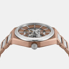 Signio Men Automatic Brown Dial Analog Stainless Steel Watch TWEG33901