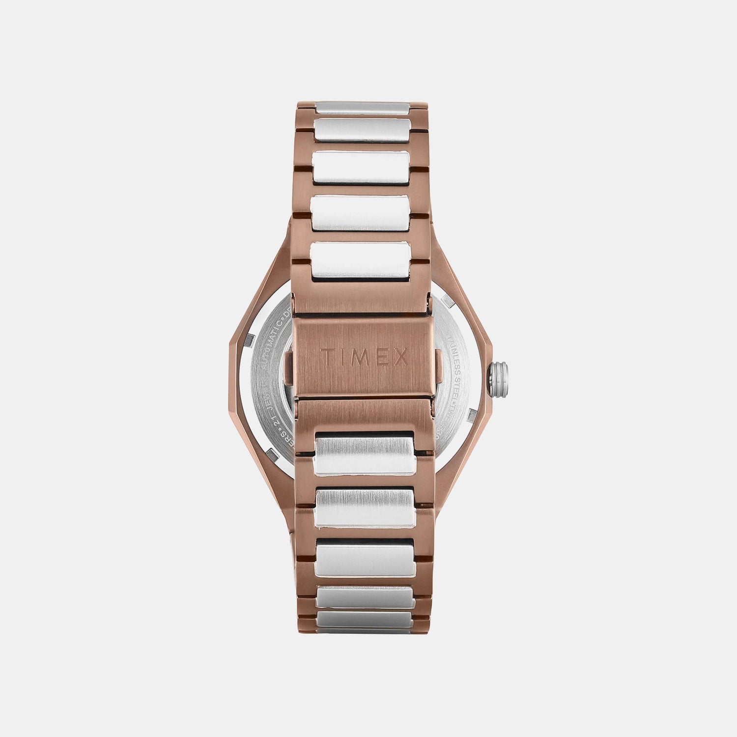 Signio Men Automatic Brown Dial Analog Stainless Steel Watch TWEG33901