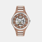 Signio Men Automatic Brown Dial Analog Stainless Steel Watch TWEG33901