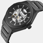 Signio Men Automatic Black Dial Analog Stainless Steel Watch TWEG33902
