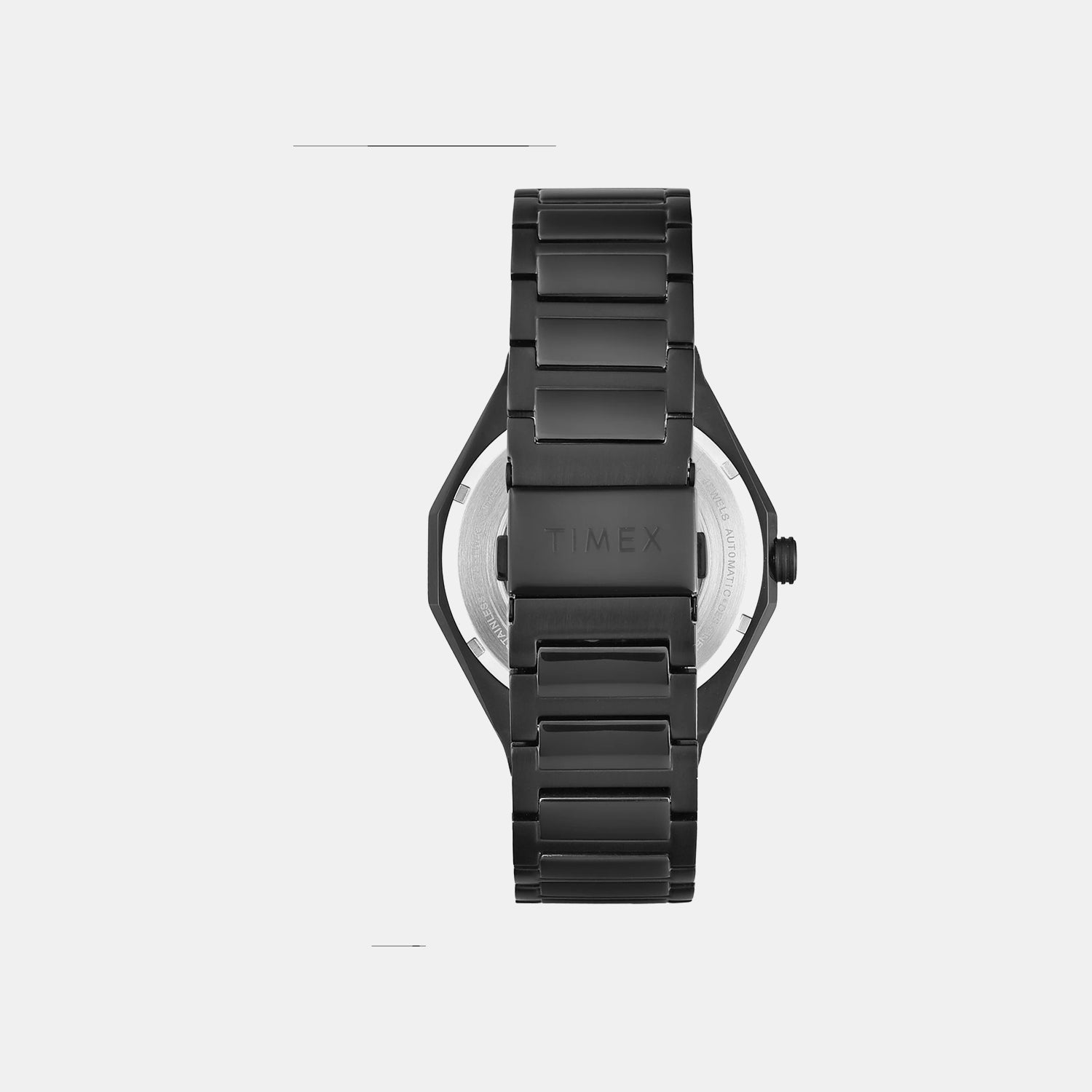 Signio Men Automatic Black Dial Analog Stainless Steel Watch TWEG33902
