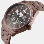 Signio Men Automatic Brown Dial Analog Stainless Steel Watch TWEG34002