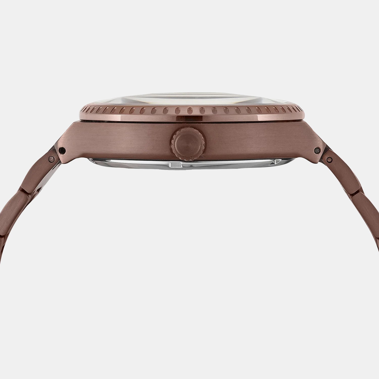 Signio Men Automatic Brown Dial Analog Stainless Steel Watch TWEG34002