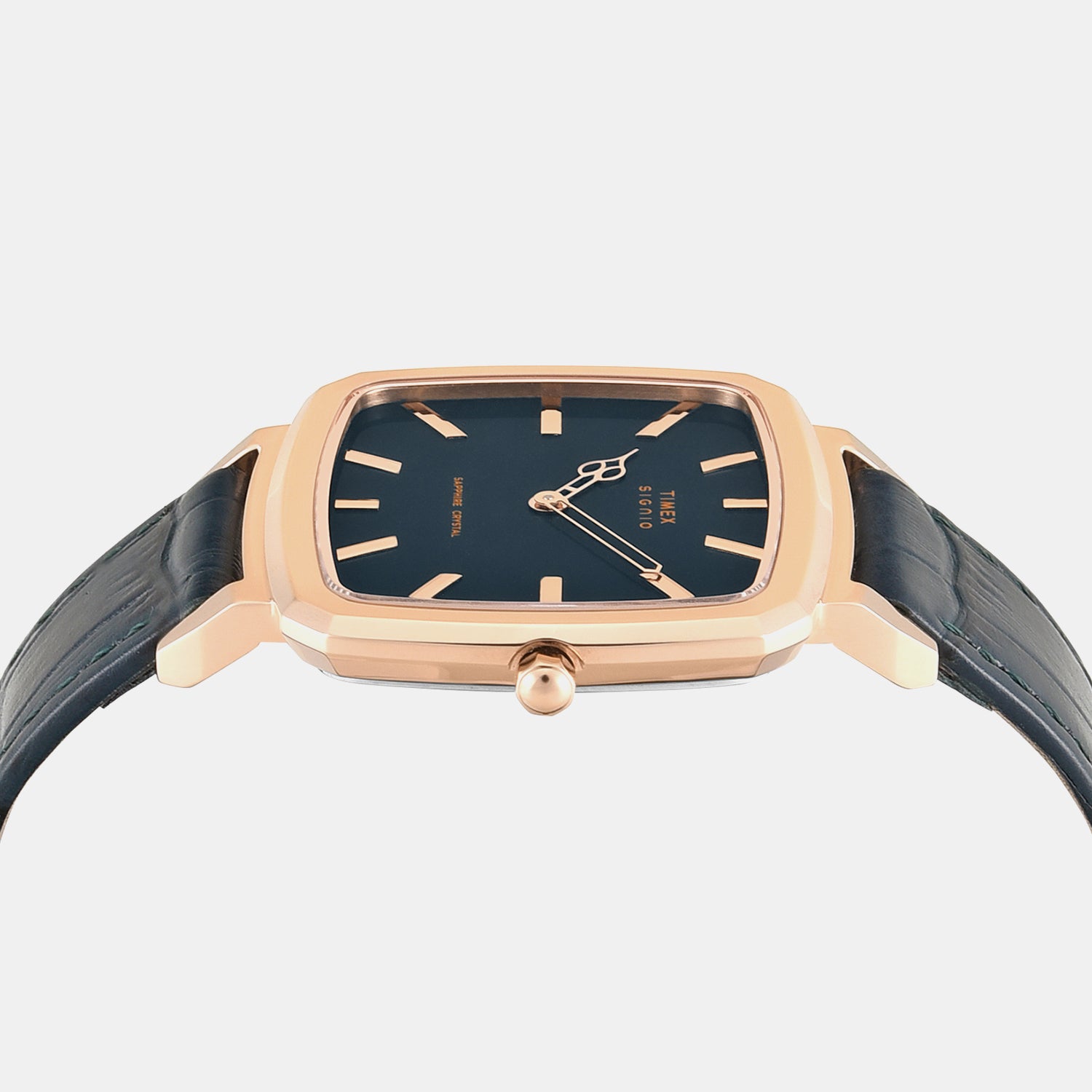 Signio Men Quartz Teal Dial Analog Leather Watch TWEG34100