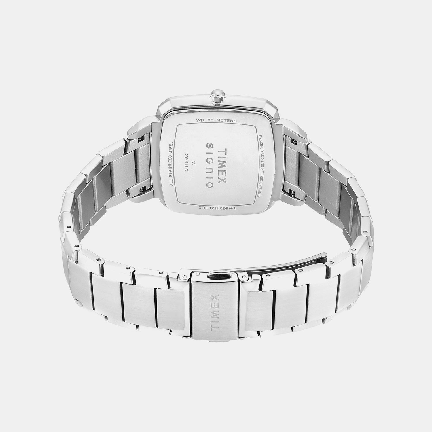 Signio Men Quartz Blue Dial Analog Stainless Steel Watch TWEG34101