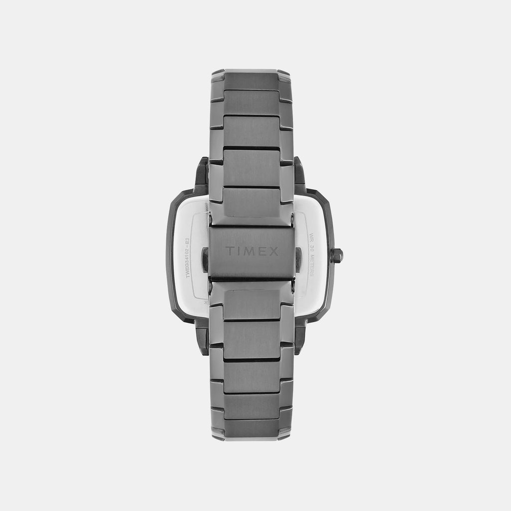 Signio Men Quartz Grey Dial Analog Stainless Steel Watch TWEG34102