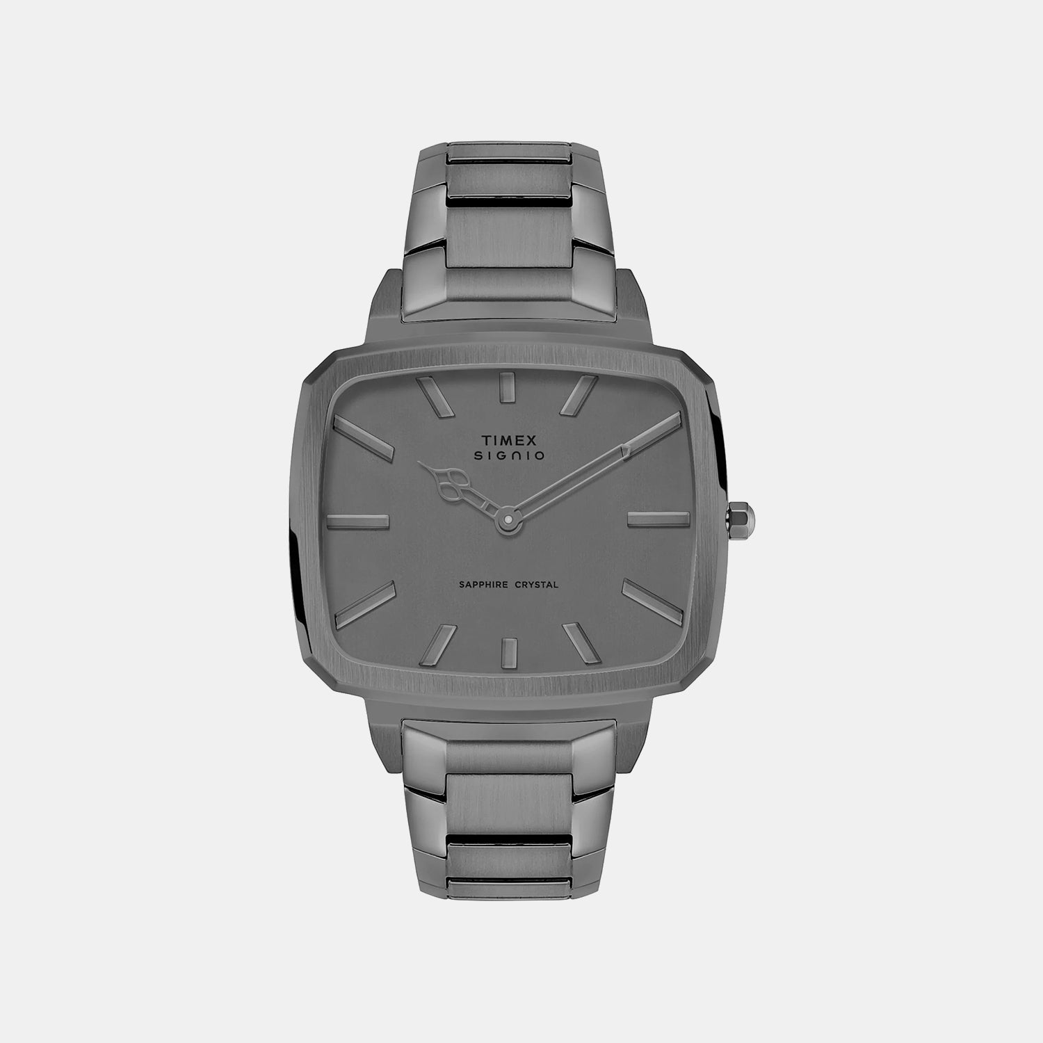Signio Men Quartz Grey Dial Analog Stainless Steel Watch TWEG34102