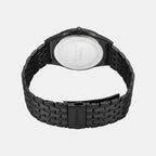 Signio Men Quartz Black Dial Analog Stainless Steel Watch TWEG34201