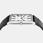Signio Men Quartz White Dial Analog Leather Watch TWEG34301