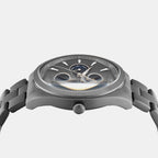 Signio Men Quartz Grey Dial Multi-Function Stainless Steel Watch TWEG34400