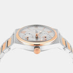 Signio Men Quartz Silver Dial Multi-Function Stainless Steel Watch TWEG34500