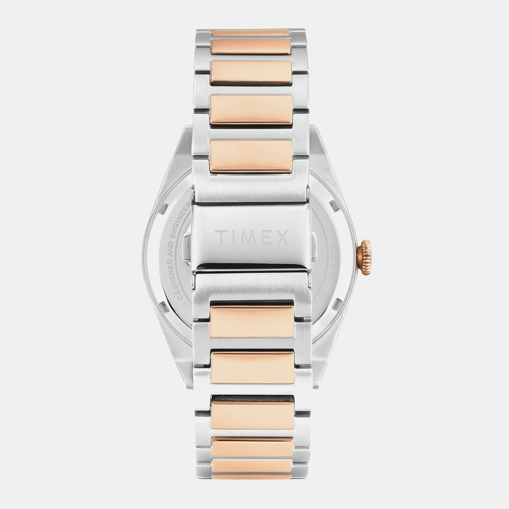 Signio Men Quartz Silver Dial Multi-Function Stainless Steel Watch TWEG34500
