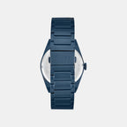 Signio Men Quartz Blue Dial Multi-Function Stainless Steel Watch TWEG34501
