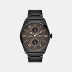 Men Quartz Black Dial Chronograph Brass Watch TWEG34502