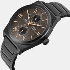 Men Quartz Black Dial Chronograph Brass Watch TWEG34502