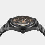 Men Quartz Black Dial Chronograph Brass Watch TWEG34502