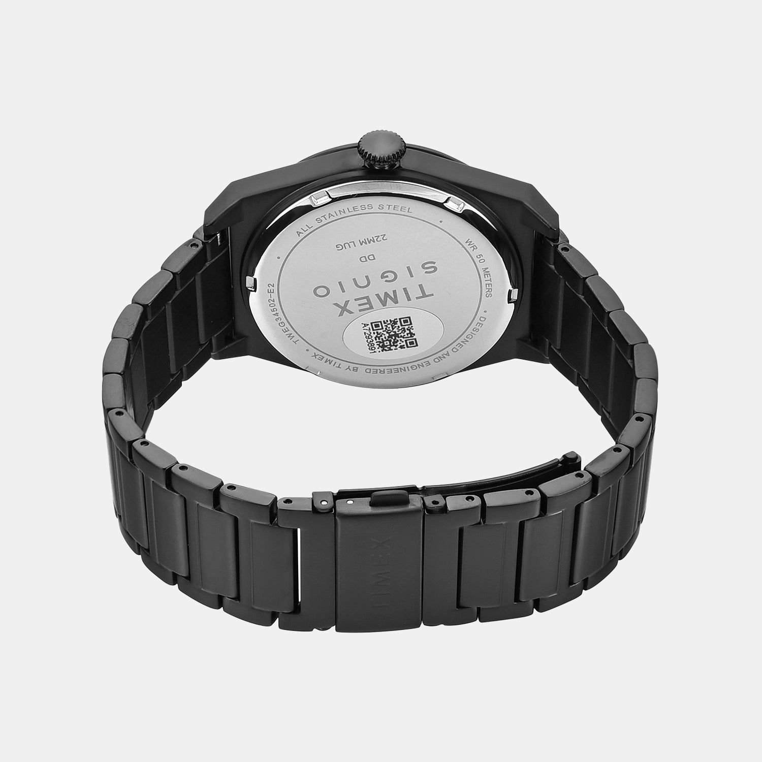 Men Quartz Black Dial Chronograph Brass Watch TWEG34502
