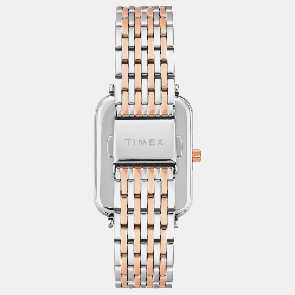 Trendline Men Quartz Brown Dial Multi-Function Stainless Steel Watch TWEG34601