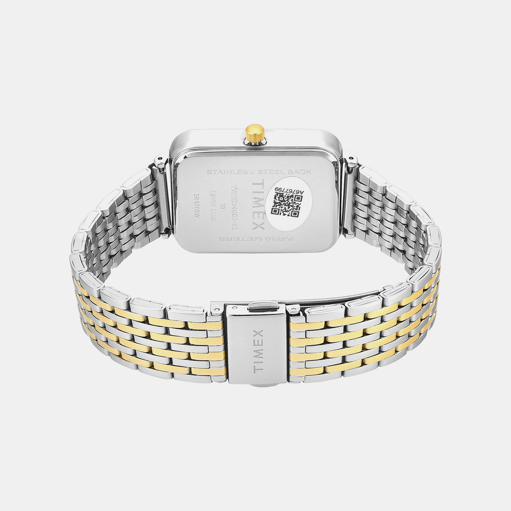 Trendline Men Quartz Silver Dial Multi-Function Stainless Steel Watch TWEG34602