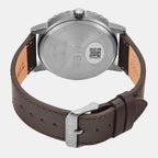 Trendline Men Quartz Green Dial Multi-Function Leather Watch TWEG34700