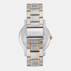 Trendline Men Quartz Blue Dial Multi-Function Stainless Steel Watch TWEG34702