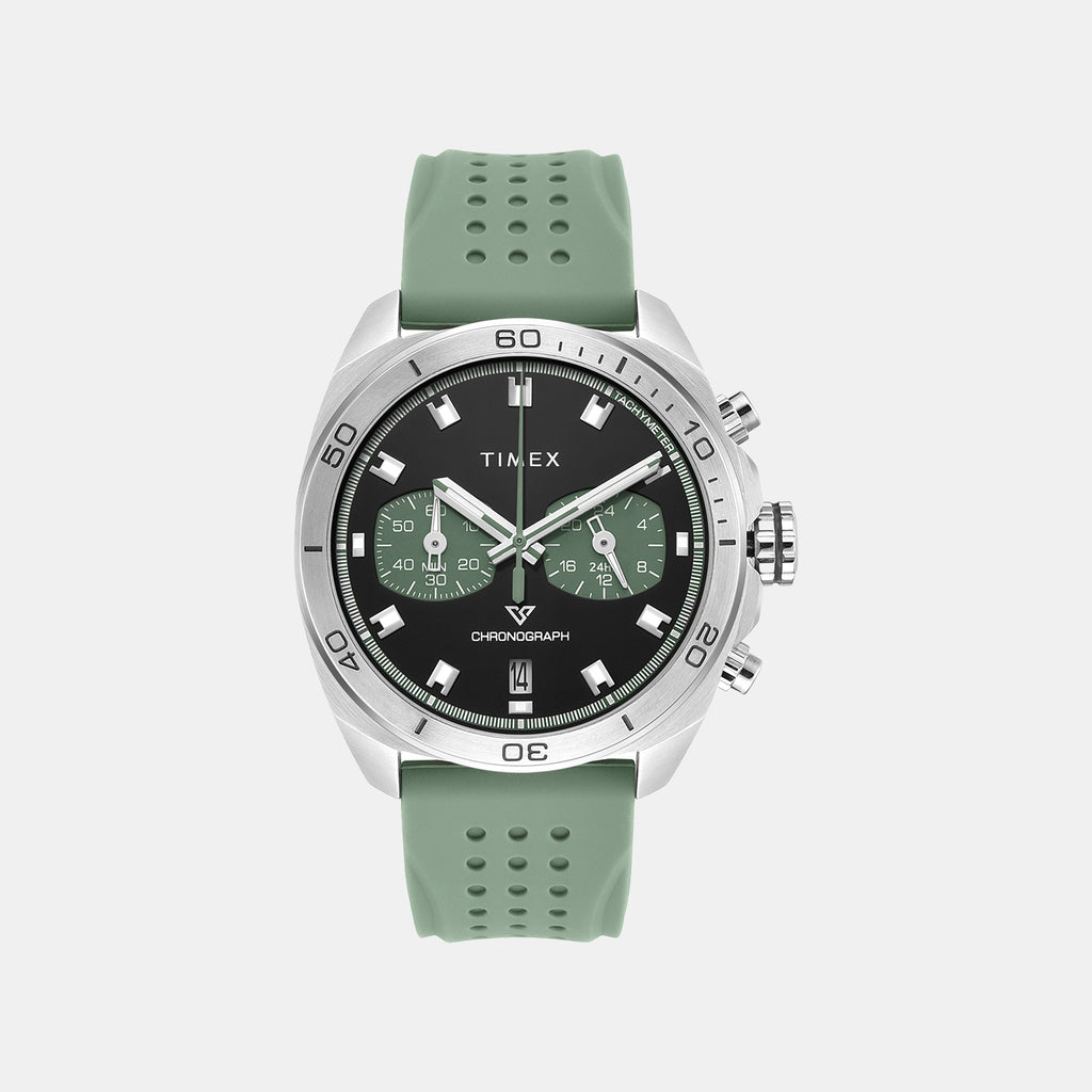 Vector Men Quartz Dial Chronograph Silicone Watch TWEG34800