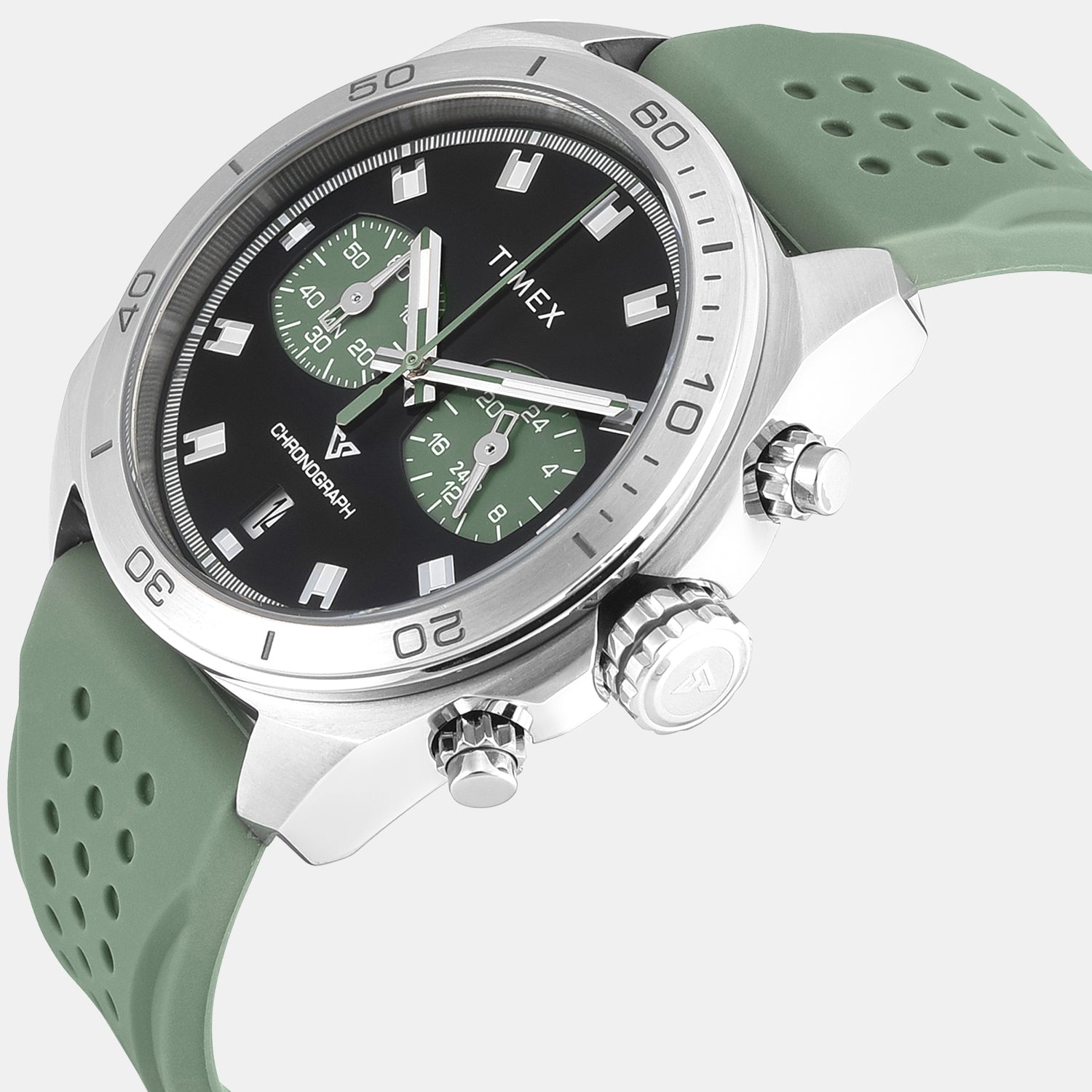 Vector Men Quartz Dial Chronograph Silicone Watch TWEG34800