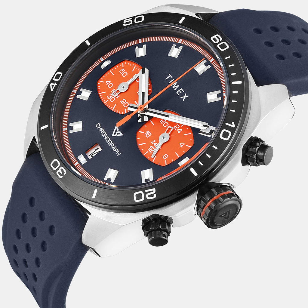 Vector Men Quartz Dial Chronograph Silicone Watch TWEG34801