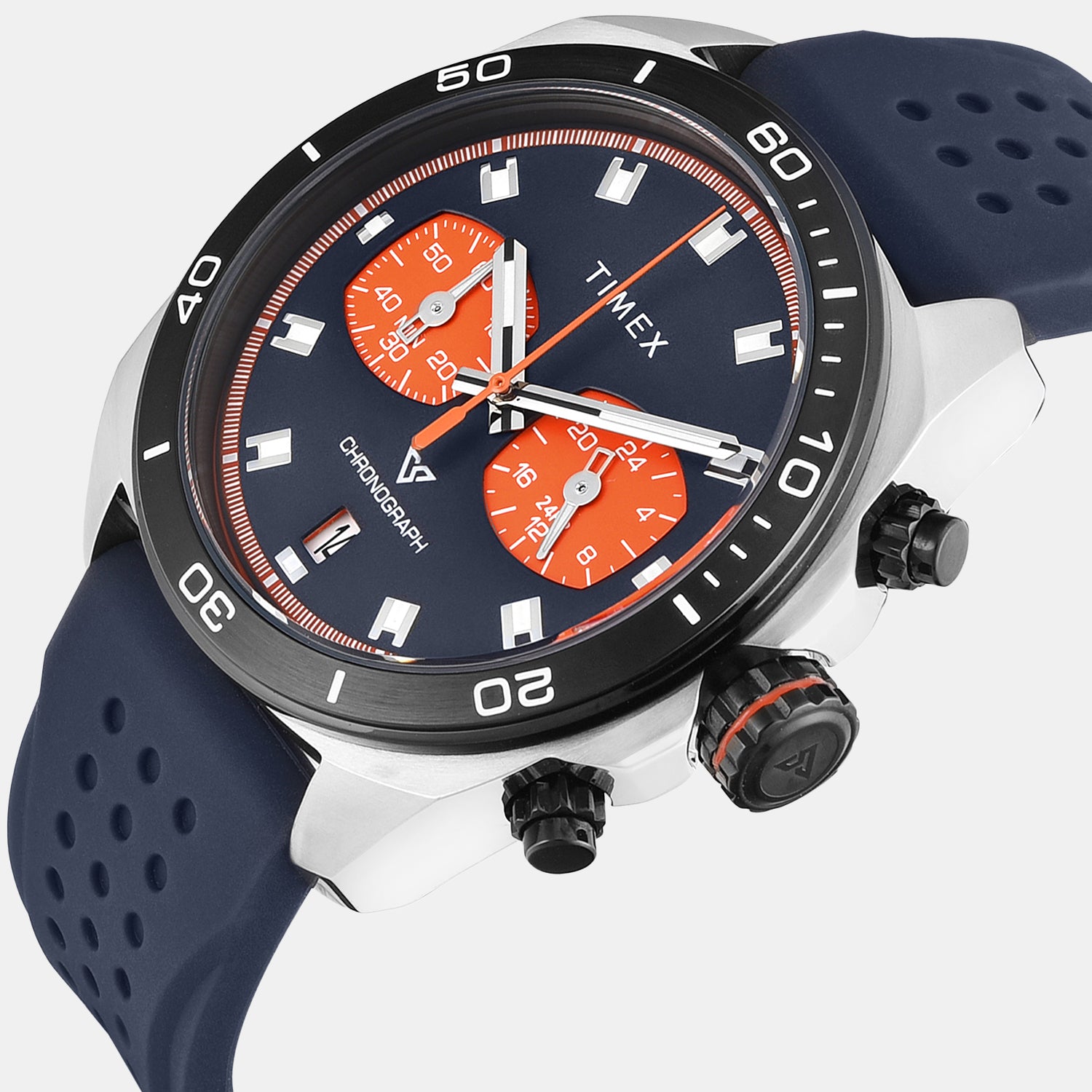 Vector Men Quartz Dial Chronograph Silicone Watch TWEG34801