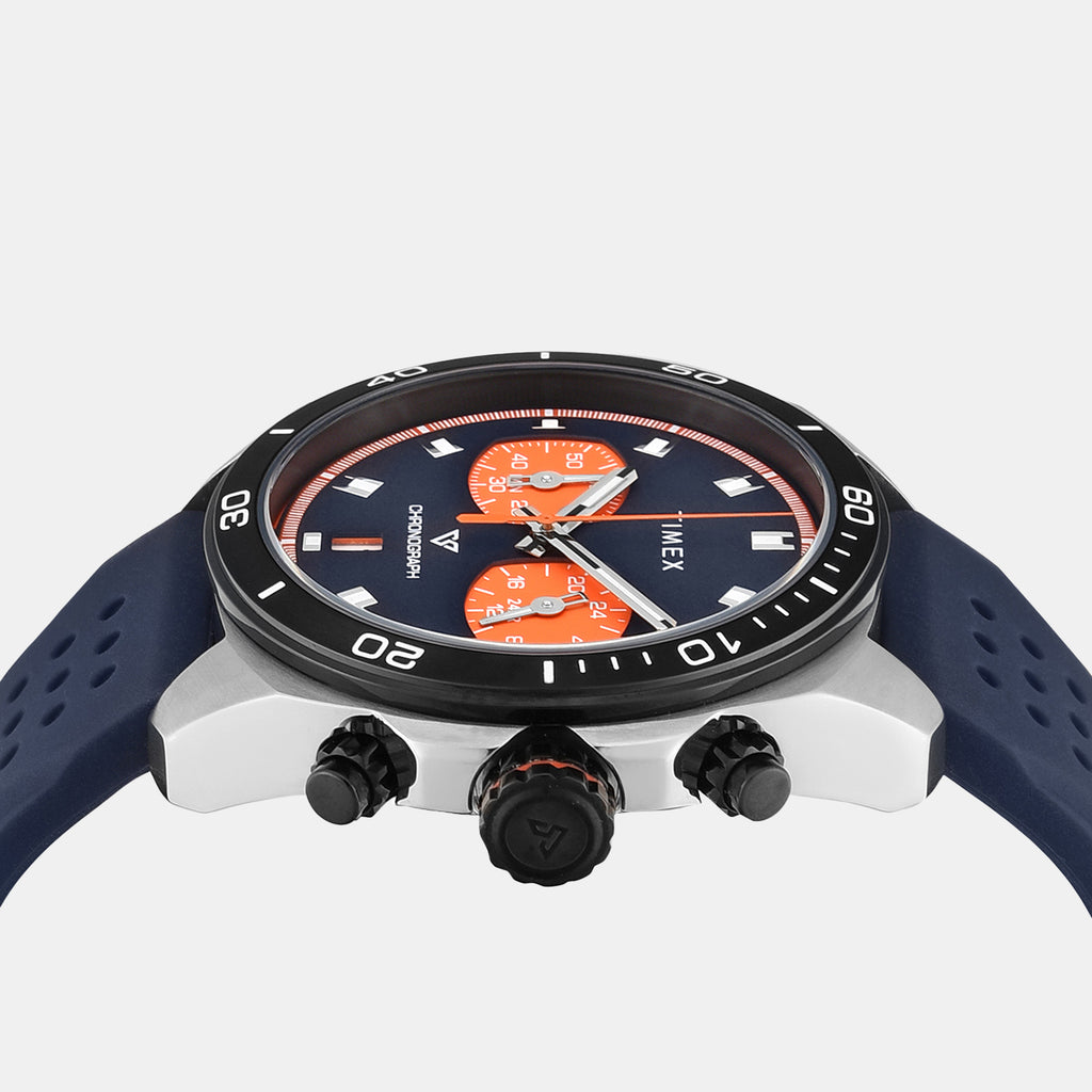 Vector Men Quartz Dial Chronograph Silicone Watch TWEG34801