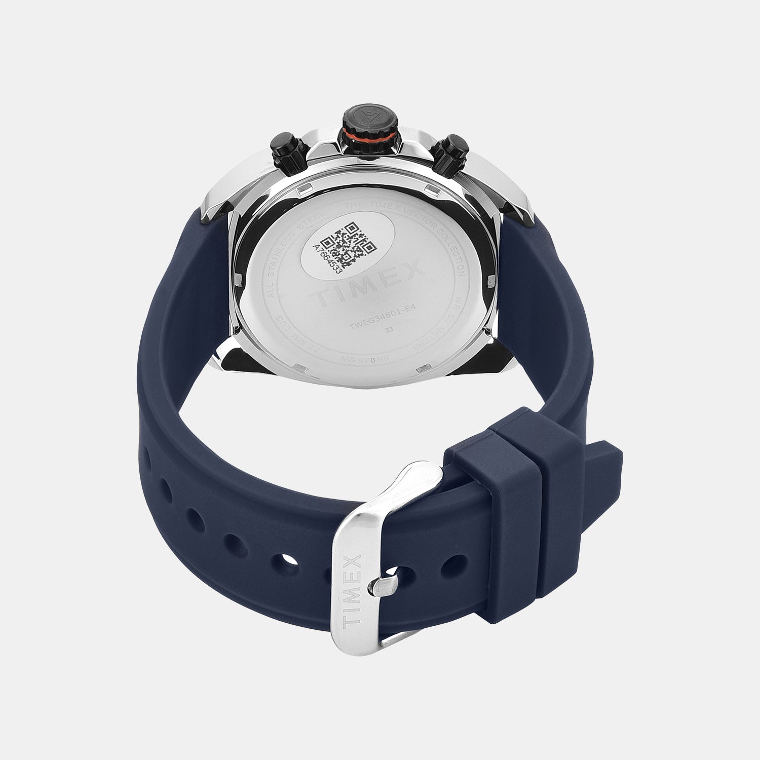 Vector Men Quartz Dial Chronograph Silicone Watch TWEG34801