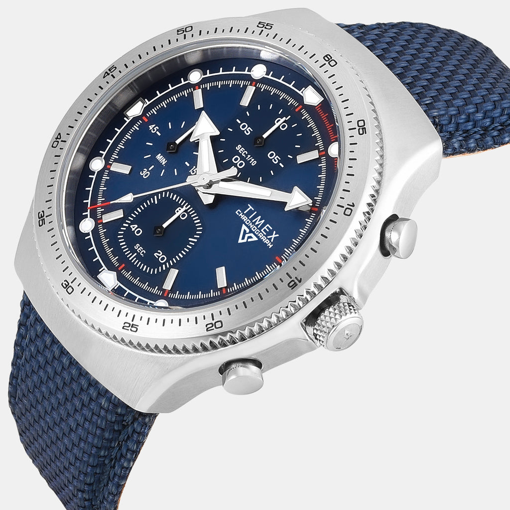 Vector Men Quartz Dial Chronograph Silicone Watch TWEG34900